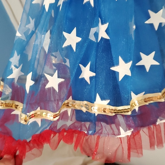 Wonder woman tutu dress child small - Picture 3 of 6